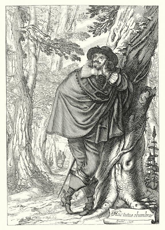 James Howell，盎格鲁-威尔士历史学家和作家（版画） 作者 德国学校