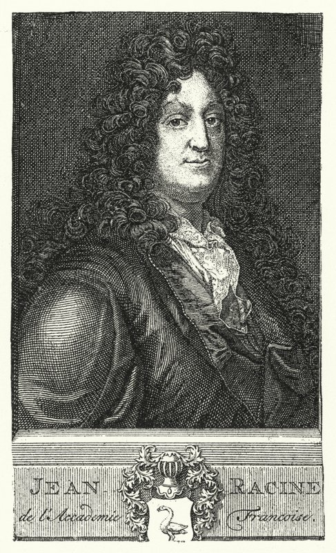 Jean Racine, French dramatist (engraving) 作者 德国学校