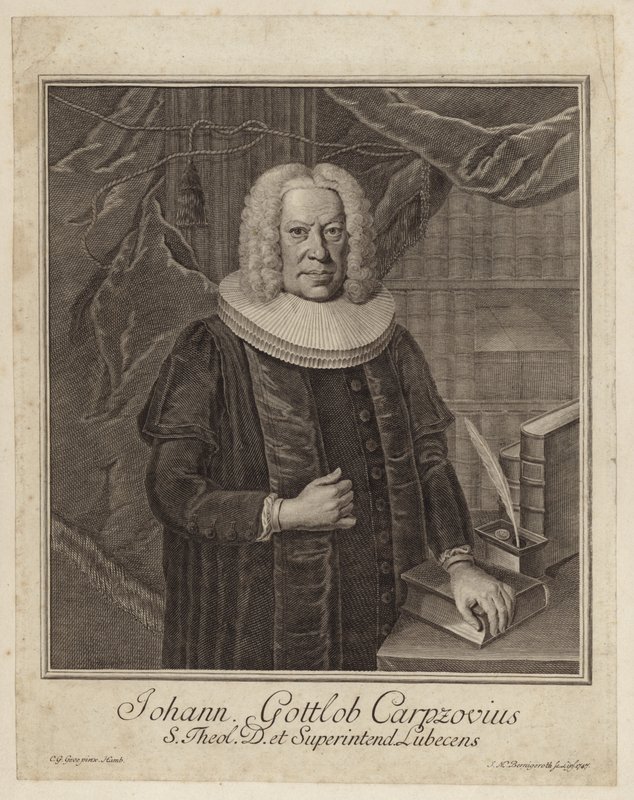 Johann Gottlob Carpzov 作者 德国学校