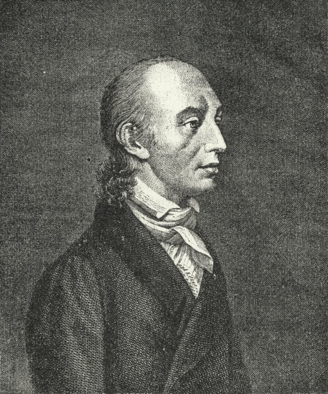 约翰·海因里希·沃斯（Johann Heinrich Voss），德国古典主义者和诗人（版画） 作者 德国学校