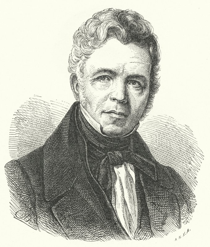 Karl Friedrich Schinkel，普鲁士建筑师，城市规划师，艺术家和设计师 作者 德国学校