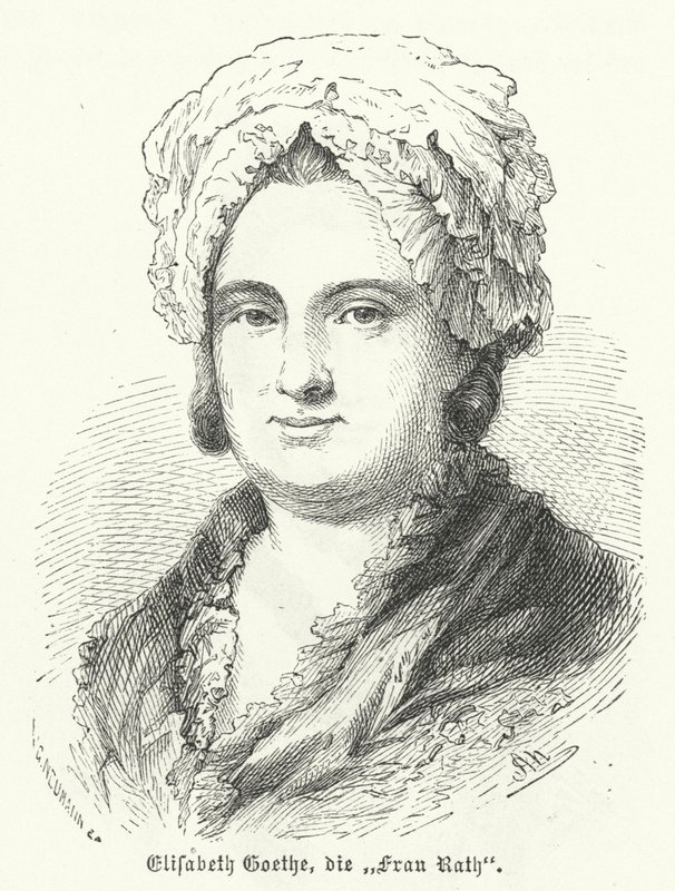 Katharina Elisabeth Goethe，德国作家约翰·沃尔夫冈·歌德的母亲 作者 德国学校