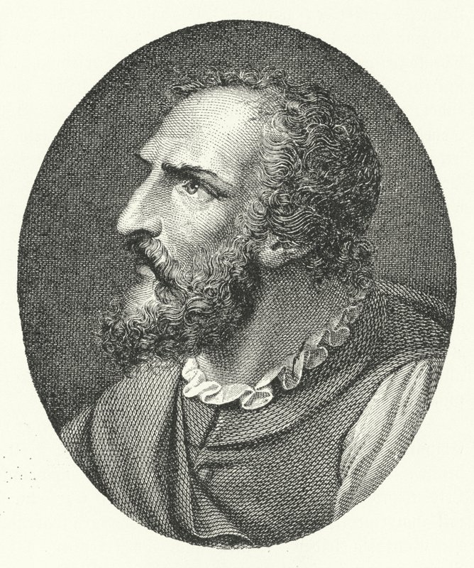 Ludovico Ariosto，意大利诗人（版画） 作者 德国学校