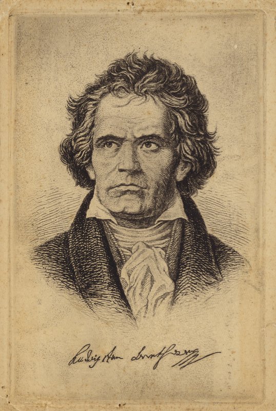 德国作曲家和钢琴家Ludwig van Beethoven（1770-1827） 作者 德国学校