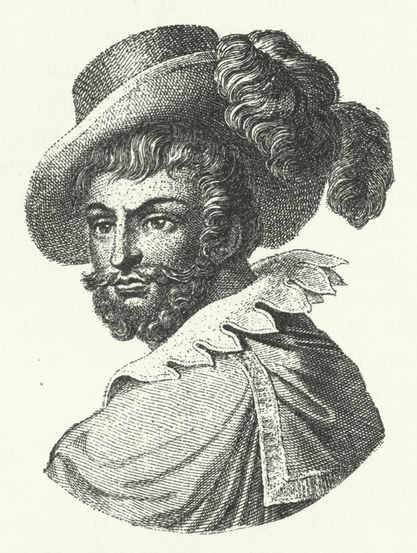 Luis de Camoes，葡萄牙诗人（版画） 作者 德国学校