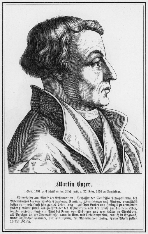 Martin Buzer (雕刻) 作者 德国学校