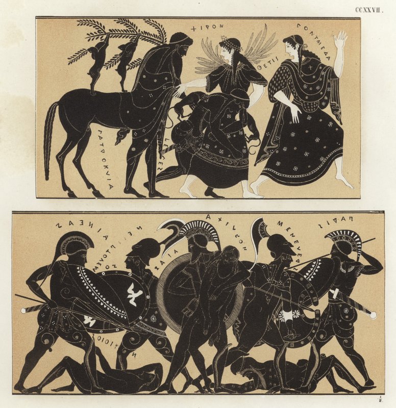 Peleus和Thetis 作者 德国学校