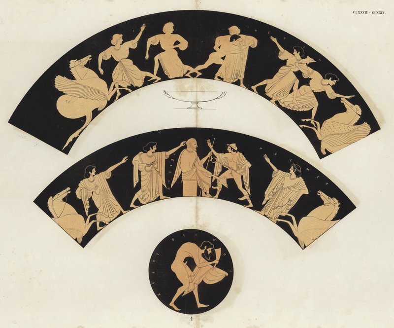 Peleus和Thetis 作者 德国学校