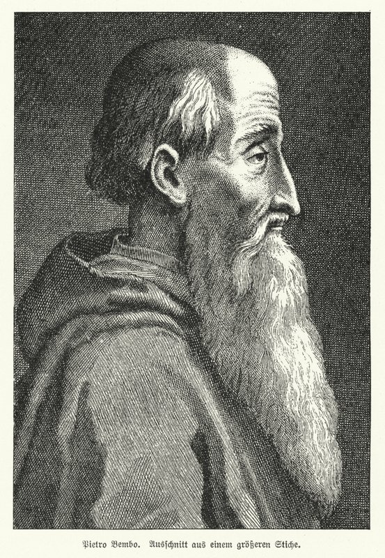 Pietro Bembo, Italian scholar, poet, cardinal and member of the Knights Hospitaller (litho) 作者 德国学校