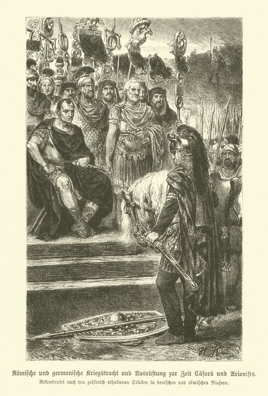 Roman and Germanic weapons and military costume of the time of Julius Caesar and Ariovistus 作者 德国学校
