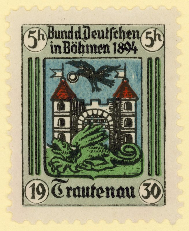 Trautenau，波希米亚的德国人联邦，1894年 作者 德国学校
