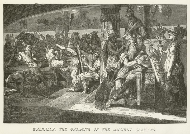 Walhalla，古代德国人的天堂 作者 德国学校