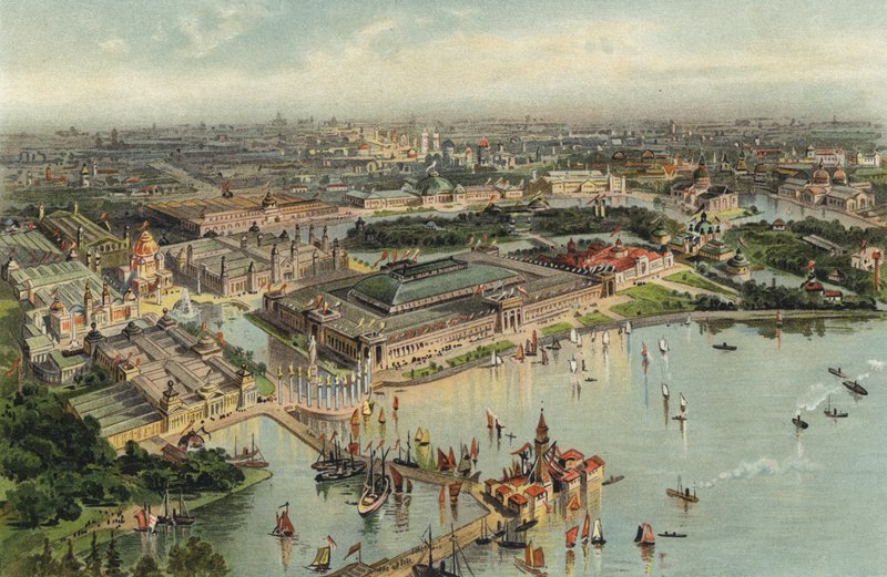 世界哥伦比亚博览会，芝加哥，伊利诺伊州，美国，1893年 作者 德国学校