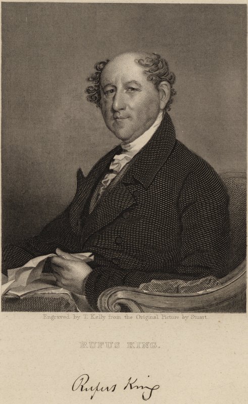 鲁弗斯·金 作者 吉尔伯特·斯图尔特（Gilbert Stuart）