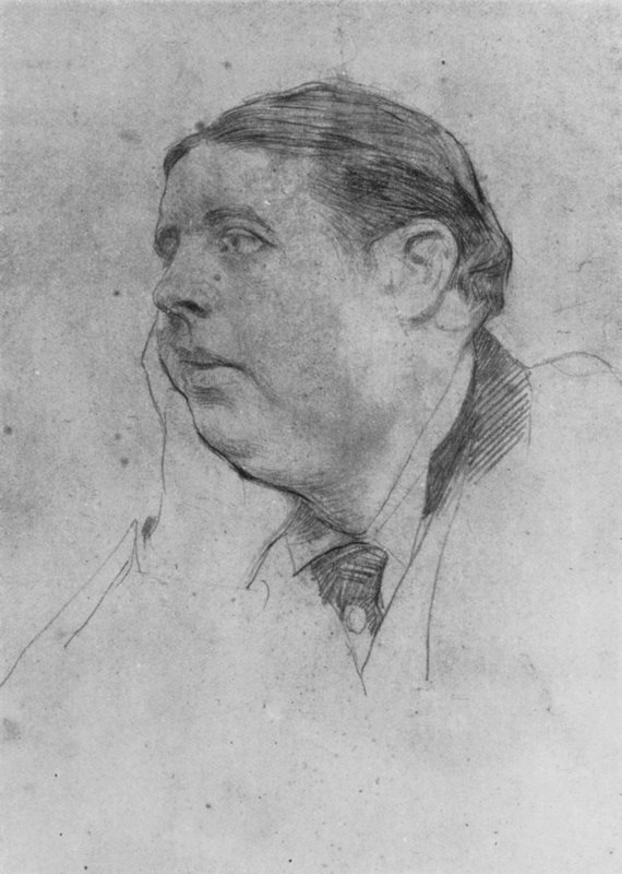 奥斯卡-王尔德（石版画 作者 乔凡尼·博尔迪尼（Giovanni Boldini）
