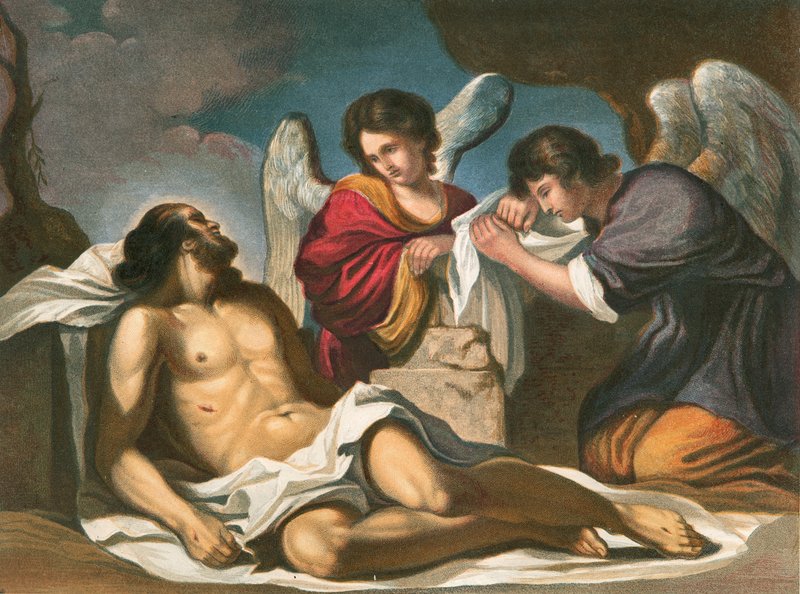 基督埋葬了 作者 乔瓦尼·弗朗切斯科·巴尔比里（Il Guercino）
