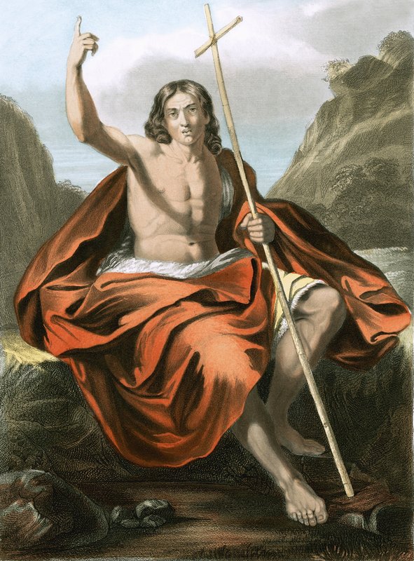 施洗约翰 作者 乔瓦尼·弗朗切斯科·巴尔比里（Il Guercino）