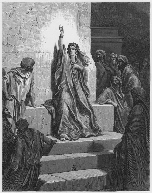 古斯塔夫多尔圣经：黛博拉 作者 古斯塔夫·多尔（Gustave Dore）