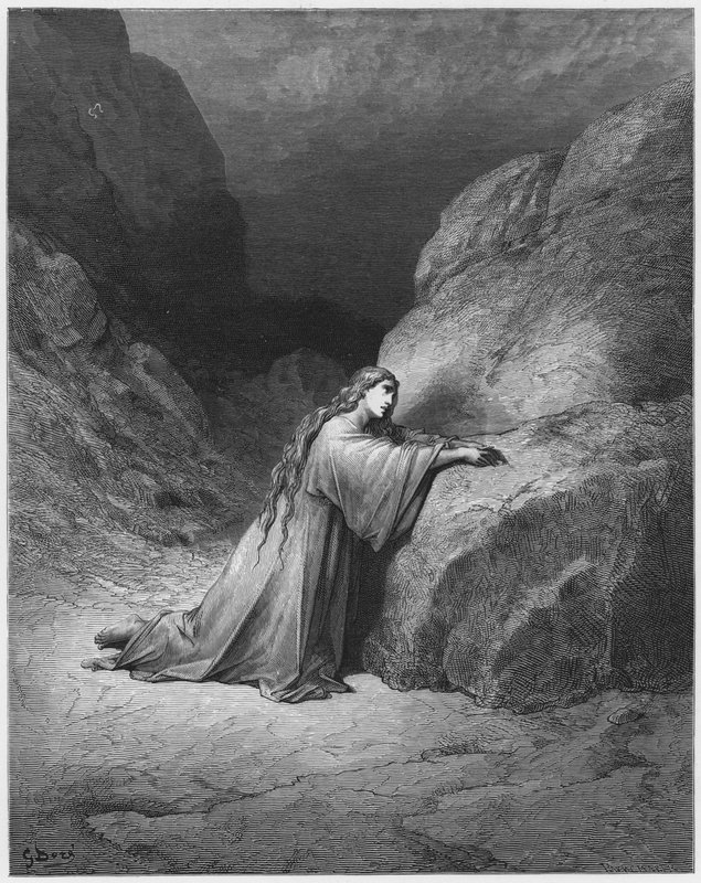古斯塔夫多尔圣经：抹大拉的马利亚忏悔 作者 古斯塔夫·多尔（Gustave Dore）