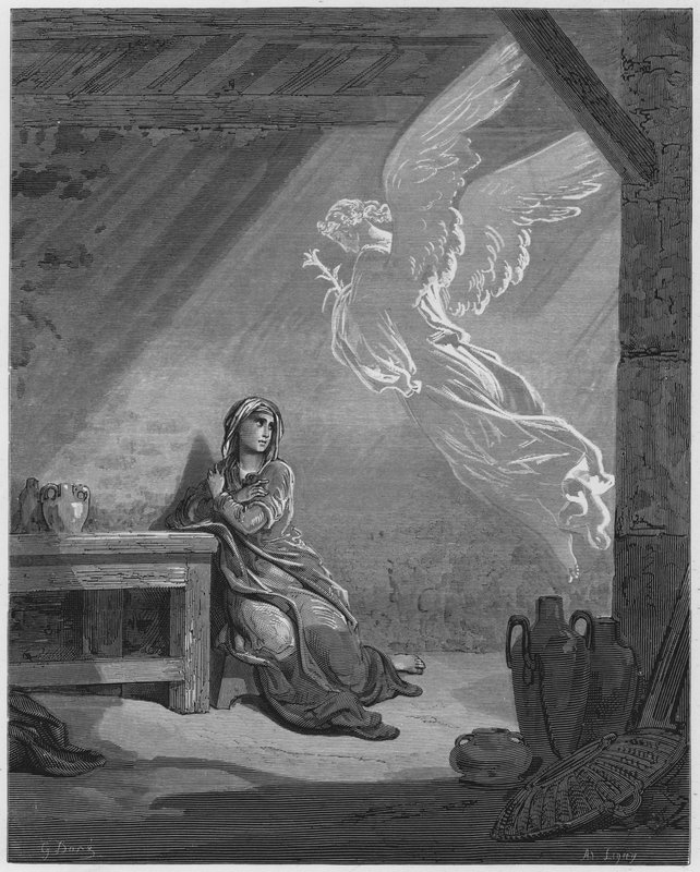 古斯塔夫多尔圣经：通告 作者 古斯塔夫·多尔（Gustave Dore）