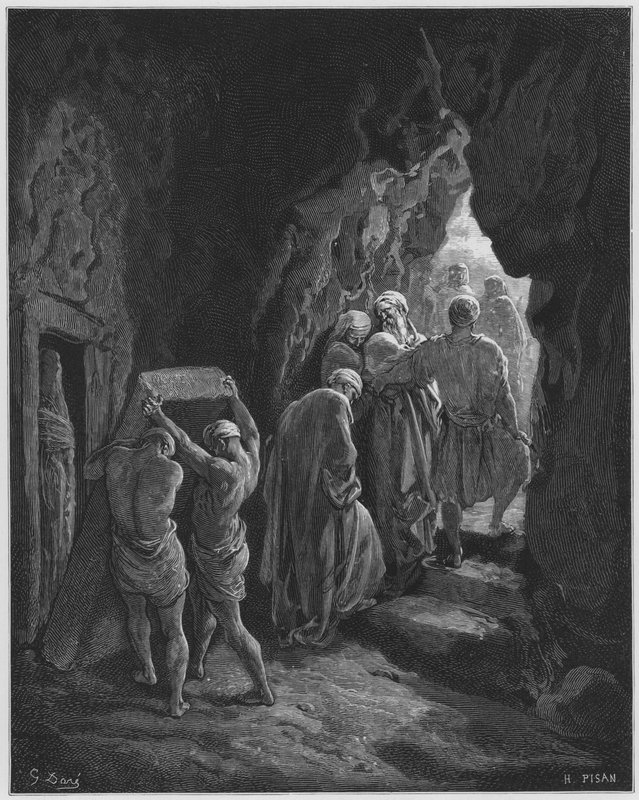 古斯塔夫多尔圣经：撒拉的葬礼 作者 古斯塔夫·多尔（Gustave Dore）