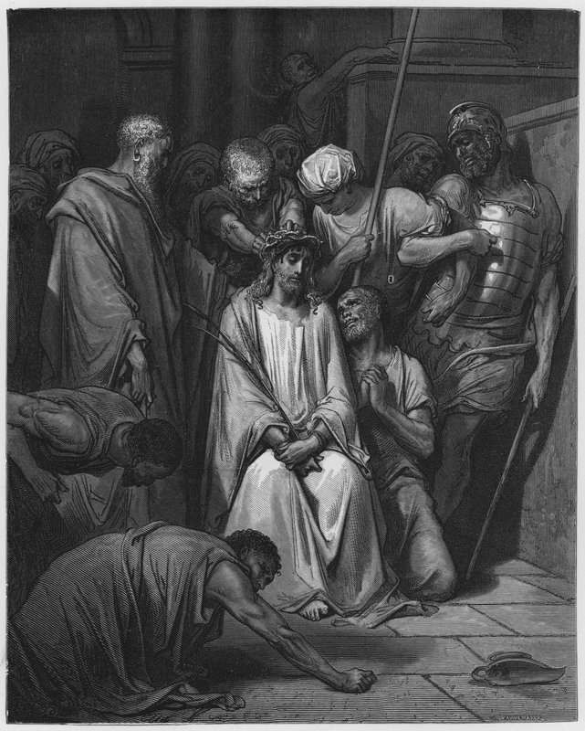 古斯塔夫多尔圣经：荆棘的冠冕 作者 古斯塔夫·多尔（Gustave Dore）