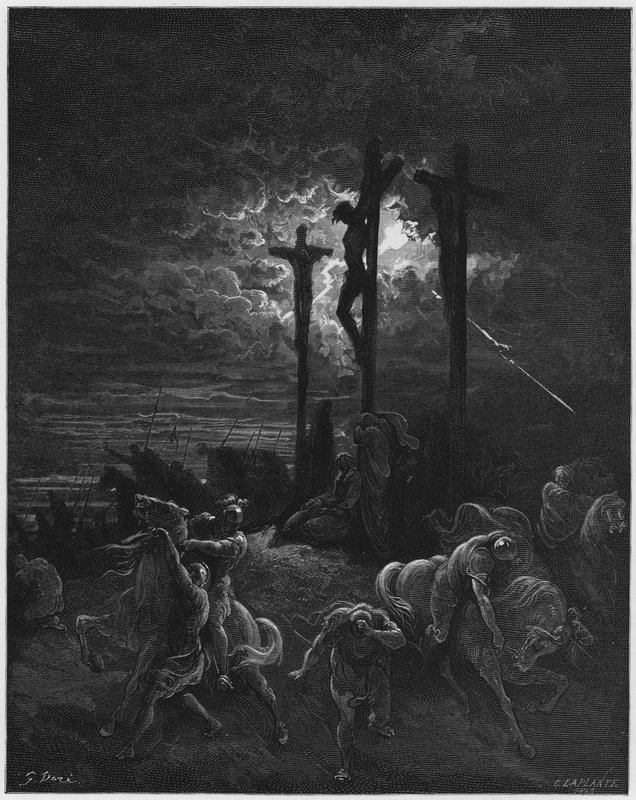 古斯塔夫多尔圣经：十字架上的黑暗 作者 古斯塔夫·多尔（Gustave Dore）