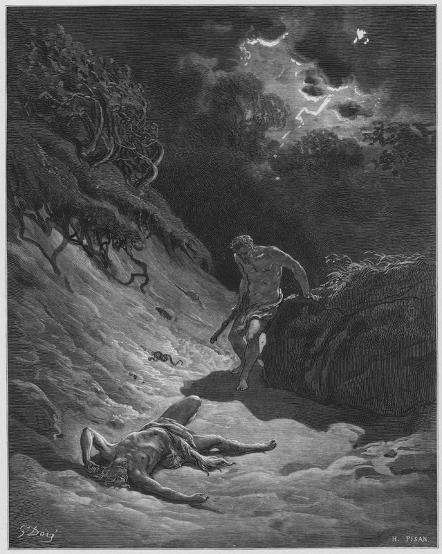 古斯塔夫多尔圣经：亚伯的死 作者 古斯塔夫·多尔（Gustave Dore）