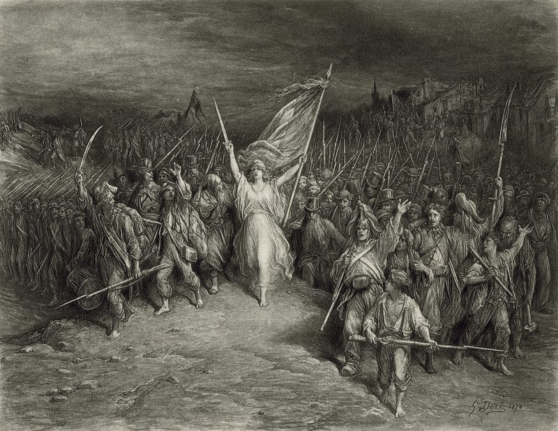 Marseillaise（照片制作） 作者 古斯塔夫·多尔（Gustave Dore）