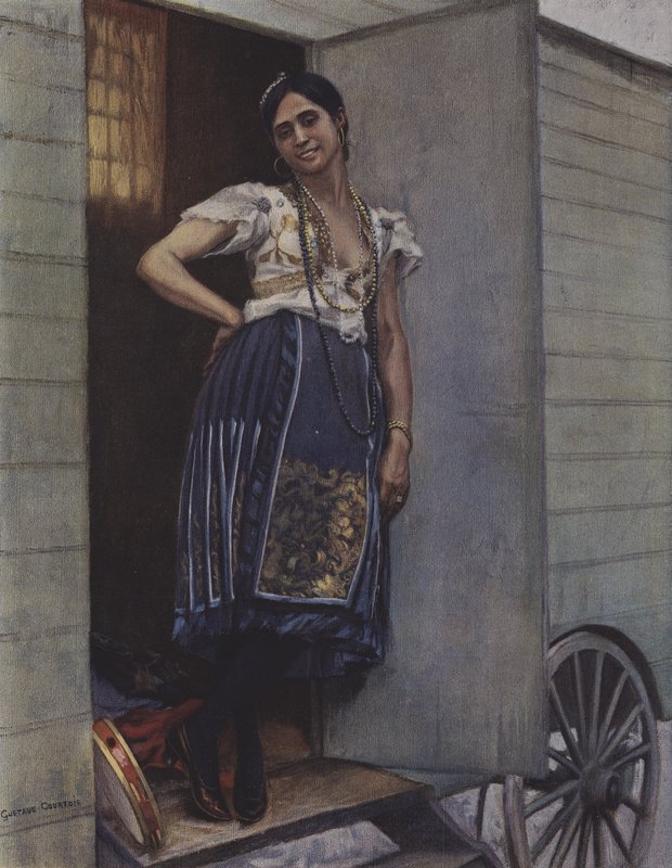 Bohemienne（吉普赛人） 作者 古斯塔夫·克洛德·艾蒂安·科图瓦斯