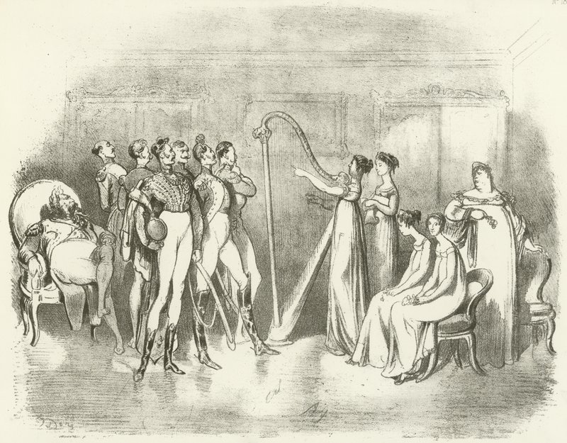 Corinna或Vocal Charms 1810（凹版印刷） 作者 古斯塔夫·多尔（Gustave Dore）