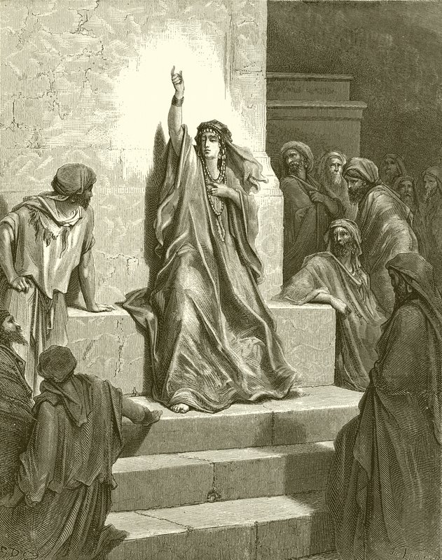 德波拉（雕刻 作者 古斯塔夫·多尔（Gustave Dore）