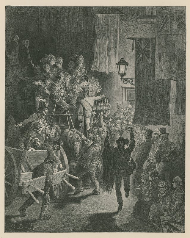 德比日 - 回到家 作者 古斯塔夫·多尔（Gustave Dore）