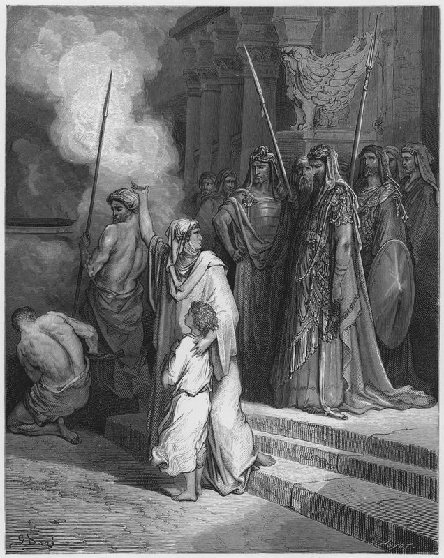 古斯塔夫多尔圣经：母亲的勇气 作者 古斯塔夫·多尔（Gustave Dore）