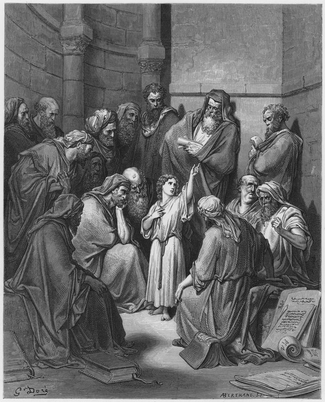 古斯塔夫多尔圣经：耶稣与医生 作者 古斯塔夫·多尔（Gustave Dore）