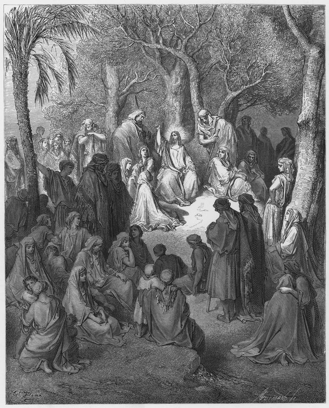 古斯塔夫多尔圣经：登山宝训 作者 古斯塔夫·多尔（Gustave Dore）