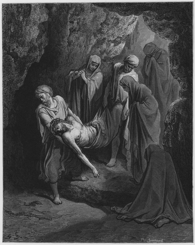 古斯塔夫多尔圣经：基督的葬礼 作者 古斯塔夫·多尔（Gustave Dore）