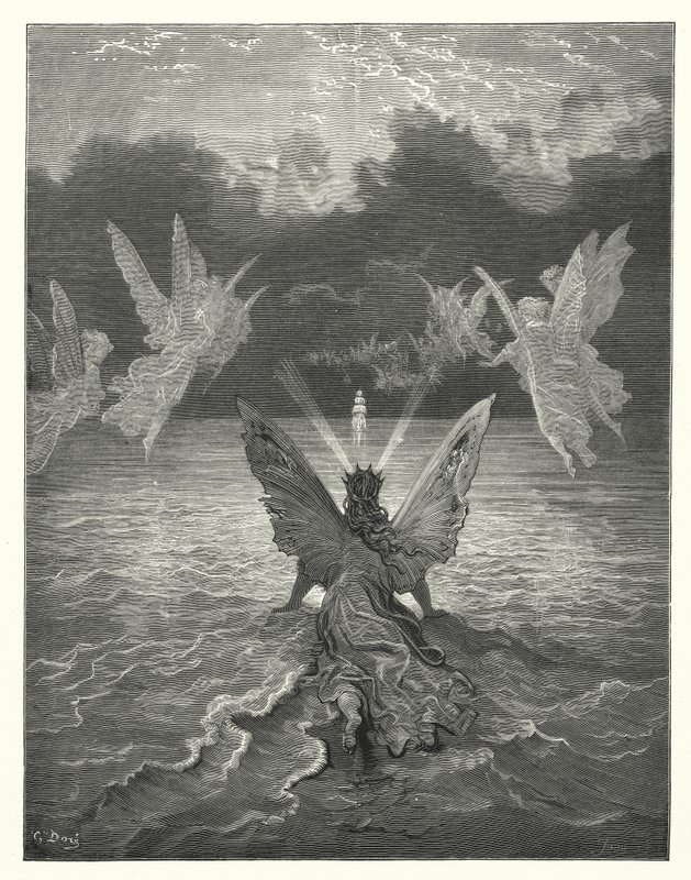 古斯塔夫-多尔为柯勒律治的《古海员礼赞》绘制的插图（版画） 作者 古斯塔夫·多尔（Gustave Dore）