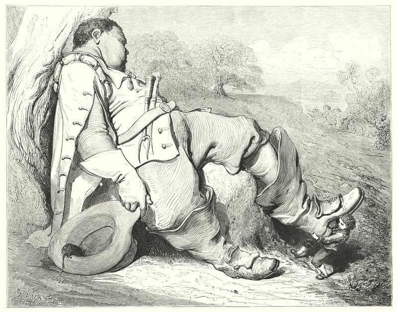汤姆·拇指Hop-O“-我的拇指 作者 古斯塔夫·多尔（Gustave Dore）