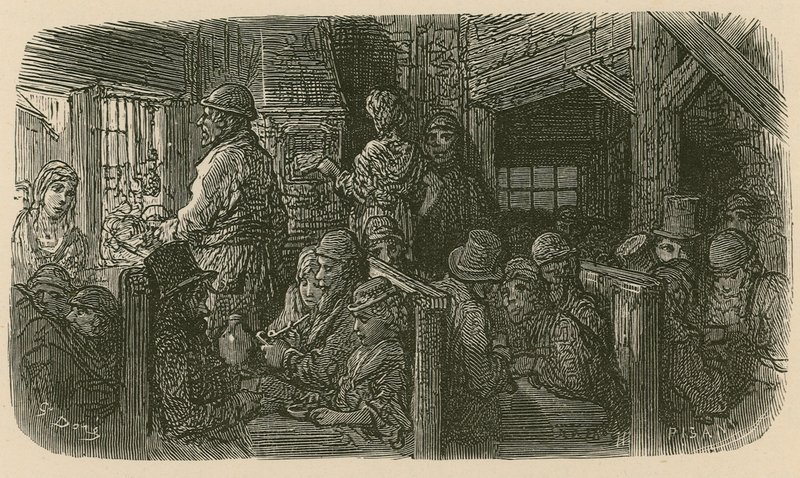 Petticoat Lane咖啡店 作者 古斯塔夫·多尔（Gustave Dore）