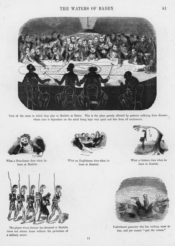 古斯塔夫-多尔的《幽默和怪诞素描》（版画）。 作者 古斯塔夫·多尔（Gustave Dore）