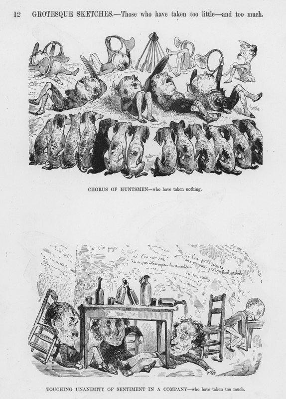 古斯塔夫·多尔（Gustave Dore）的幽默和怪诞素描（雕刻） 作者 古斯塔夫·多尔（Gustave Dore）