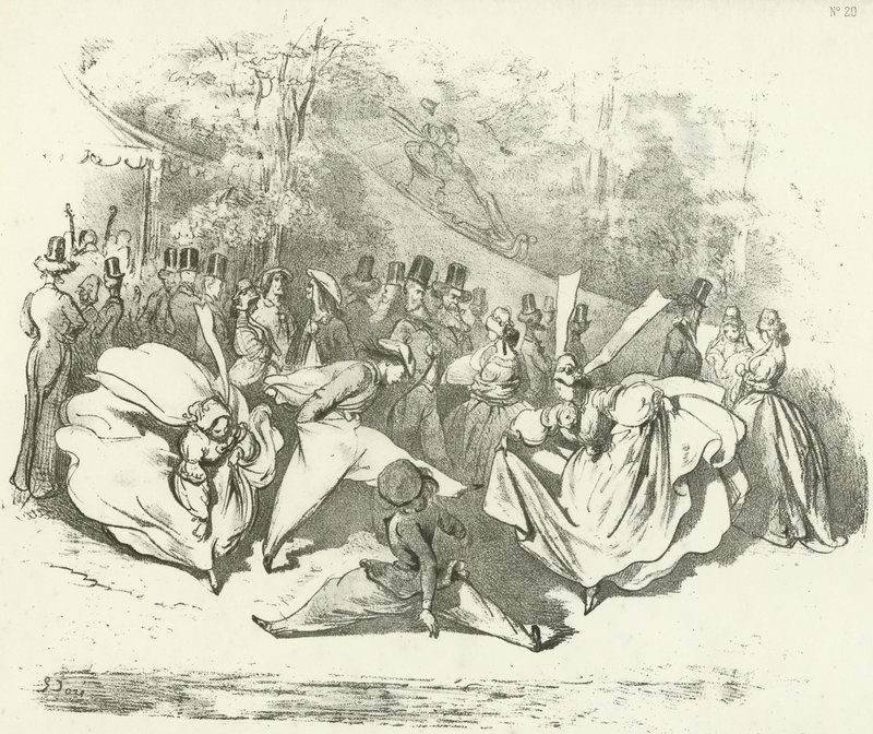 十年后或改变时尚1840（凹版印刷） 作者 古斯塔夫·多尔（Gustave Dore）