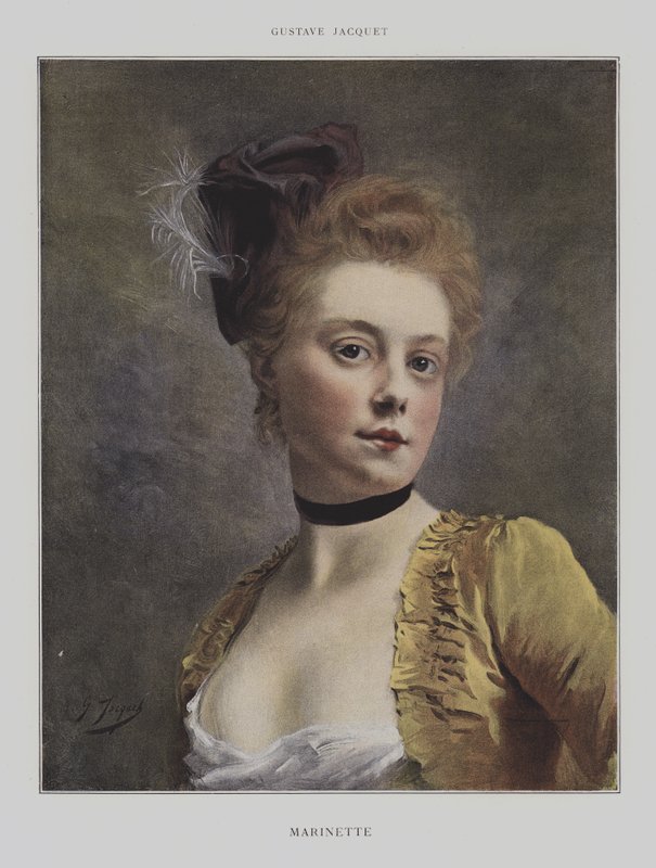 马里内特 作者 古斯塔夫·雅克（Gustave Jacquet）