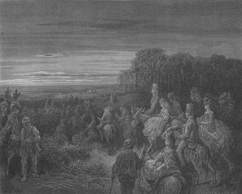 伦敦周边地区，La Bruyere De Hamstead 作者 古斯塔夫之后多尔
