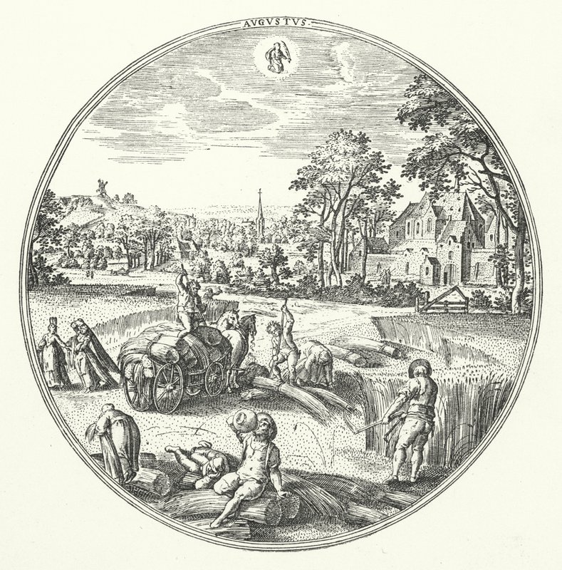 August (engraving) 作者 汉斯（后）波尔