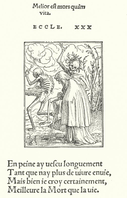 老年妇女（版画） 作者 汉斯（后）小霍尔拜因