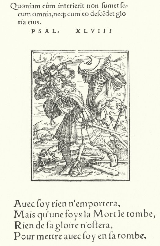 伯爵（雕版画 作者 汉斯（后）小霍尔拜因