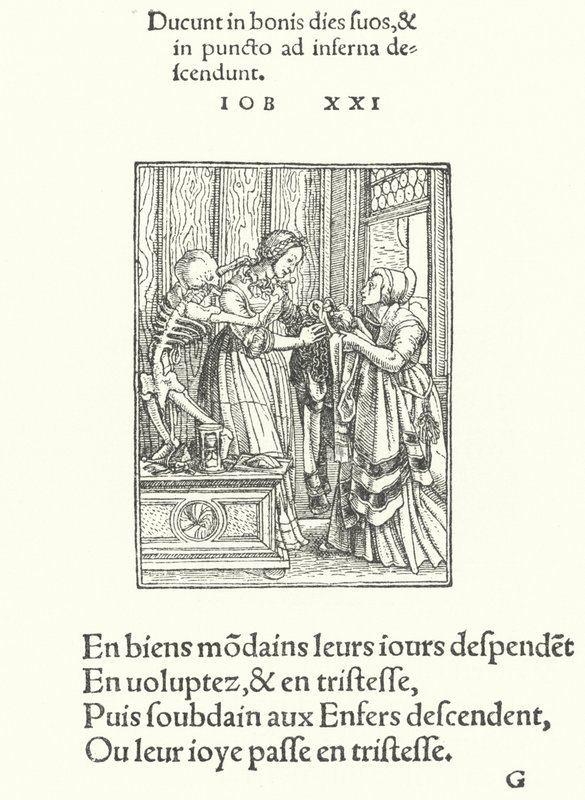 The Countess, or Bride (engraving) 作者 汉斯（后）小霍尔拜因