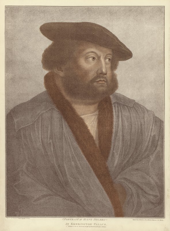 Hans Holbein the Younger（aquatint） 作者 小汉斯·霍尔拜因